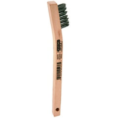 Brush - 3 × 7 SS Wire - Wood Handle - Industrial Tool & Supply