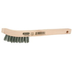 Brush - 2 × 9 SS Wire - Wood Handle - Industrial Tool & Supply