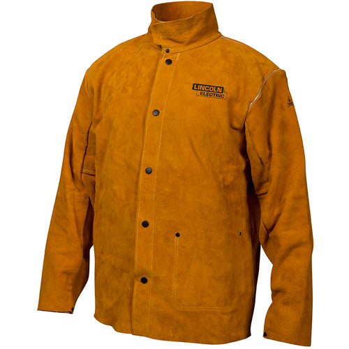 Jacket - Lrg HD Leather Welding - Exact Industrial Supply