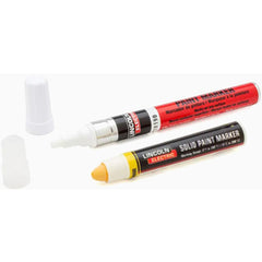 Marker - White Paint Yellow Solid Set - Industrial Tool & Supply