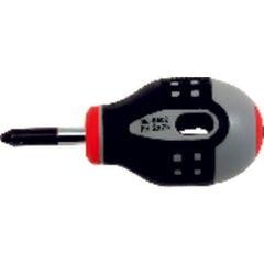 1/4″ × 1″ Blade - Slotted - Screwdriver with Ergo Handle - Industrial Tool & Supply