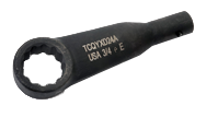 1-1/8" Opening - "Y" Drive - Box End 10° - Pre-Set Torque Head - Industrial Tool & Supply