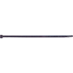 Cable Ties - Standard Series 50 - Black Nylon–11.1″ Length - Industrial Tool & Supply