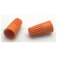 Wire Connectors - 22-14 Wire Range (Orange) - Industrial Tool & Supply