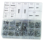 Self Tapping Screw Assortment - 6 thru 14 Dia - Industrial Tool & Supply