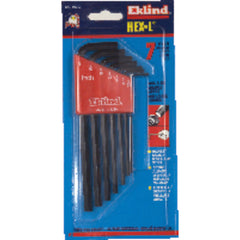 7 Pieces-5/64″-1/4″ Long Arm Style - Hex Key Set - Industrial Tool & Supply