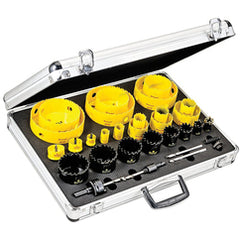 KMX25061-N Hole Saw Kit DCH/CT/CSC Electricians Kit with 25 Hole Saws & 6 Accessories - Industrial Tool & Supply