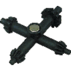 Master Chuck Key with 4 sizes to cover the most popular small chucks available. - Industrial Tool & Supply