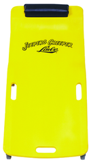 Low Profile Plastic Creeper - Body-fitting Design - Yellow - Industrial Tool & Supply