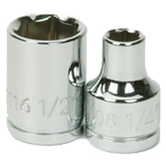 7/16″-1/2″ Drive-12 Point - Standard Socket - Industrial Tool & Supply