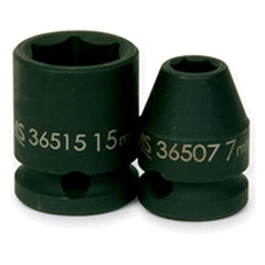 11 mm × 1 1/16″ Overall Length-3/8″ Drive-6 Point - Metric Impact Socket - Industrial Tool & Supply