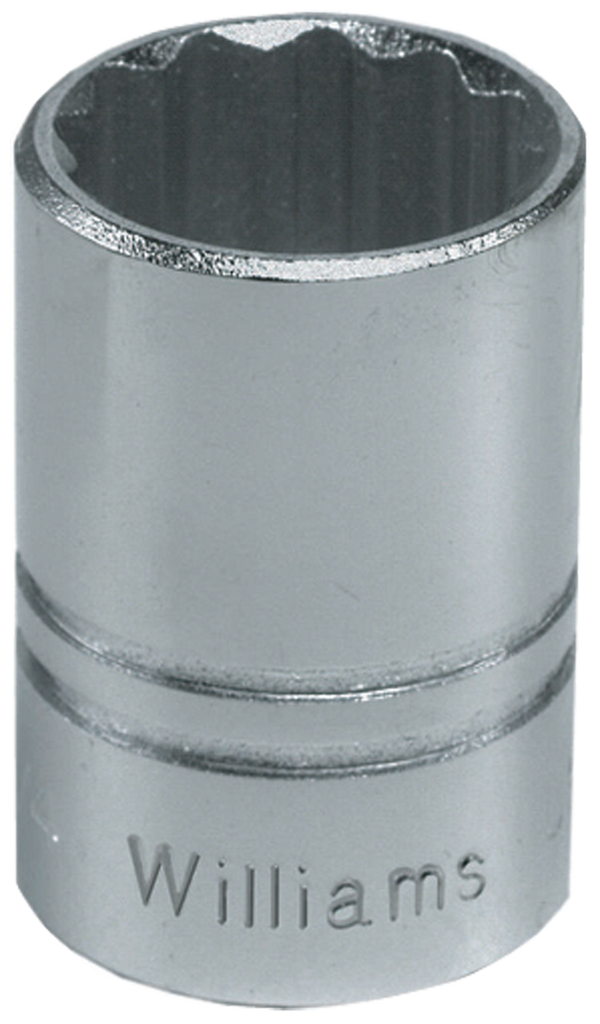 1-7/16" - 1/2" Drive - 12 Point - Standard Socket - Industrial Tool & Supply