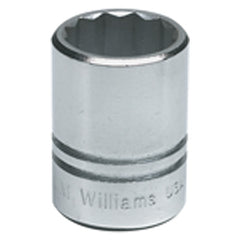 15 mm-1/2″ Drive-12 Point - Standard Socket - Industrial Tool & Supply