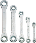 Snap-On/Williams (5 Piece) Straight Ratcheting Box Wrench Set - Inch - Industrial Tool & Supply