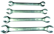 Snap-On/Williams - 4-Pc Flare Nut Wrench Set - Industrial Tool & Supply