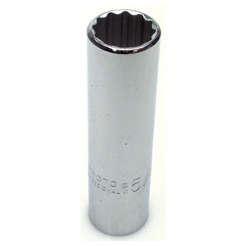 1/2″ 1/2 DR DEEP SOCKET 12PT - Industrial Tool & Supply