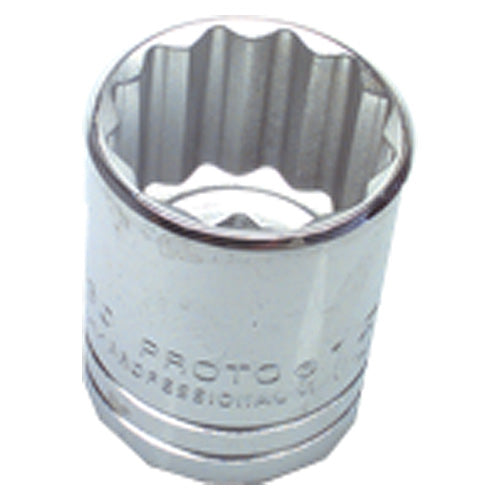 15 mm × 36.53 mm-1/2″ Drive-12 Point - Metric Standard Socket - Industrial Tool & Supply