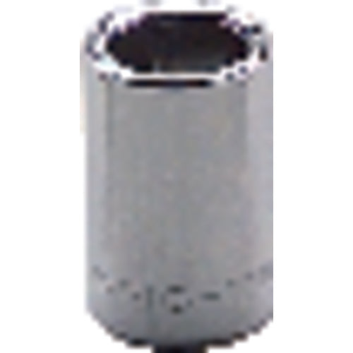 6 mm × 21.43 mm-1/4″ Drive-6 Point - Metric Standard Socket - Industrial Tool & Supply