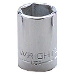 1″ × 1 3/8″-3/8″ Drive-6 Point - Standard Socket - Industrial Tool & Supply