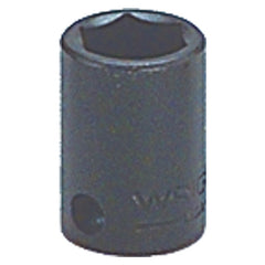 11/16″ × 1 1/8″ Overall Length-3/8″ Drive-6 Point - Standard Impact Socket - Industrial Tool & Supply