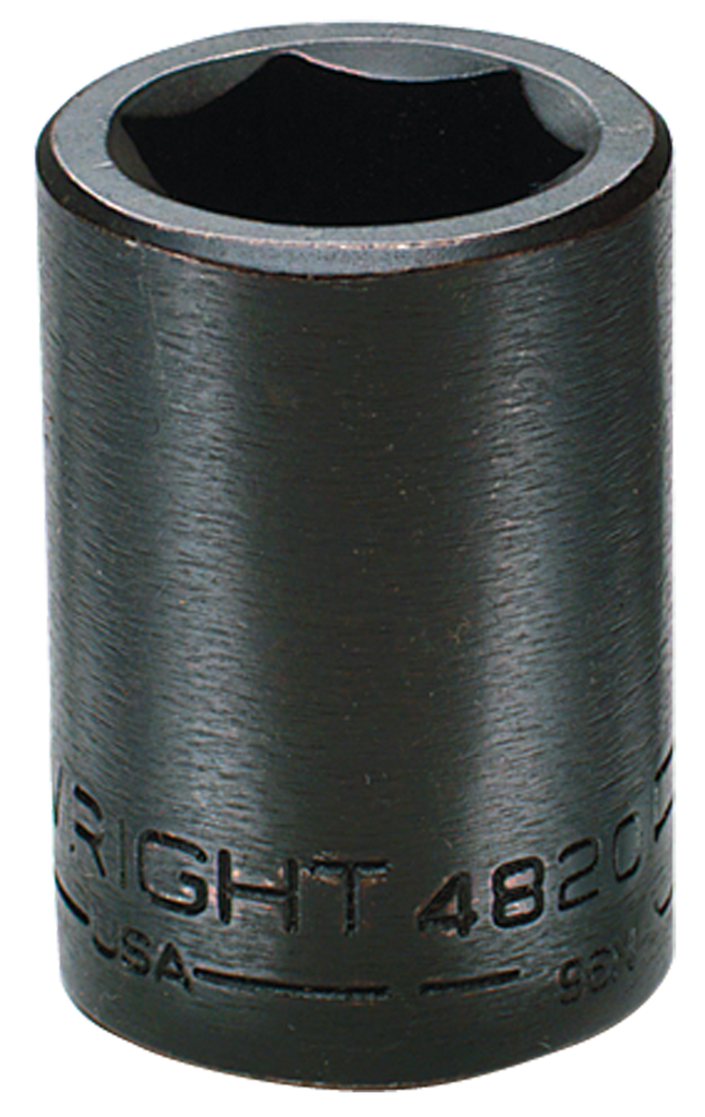 1-3/8 x 2-1/4" OAL - 3/4'' Drive - 6 Point - Standard Impact Socket - Industrial Tool & Supply