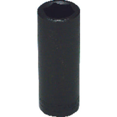 23 mm × 78.58 mm Overall Length-1/2″ Drive-6 Point - Metric Deep Impact Socket - Industrial Tool & Supply