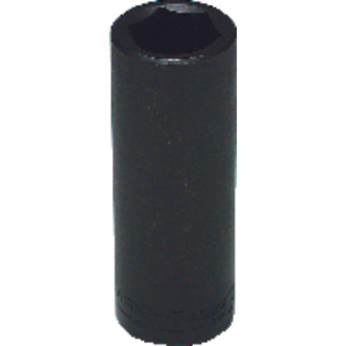 24 mm × 88.9 mm Overall Length-1/2″ Drive-6 Point - Metric Deep Impact Socket - Industrial Tool & Supply