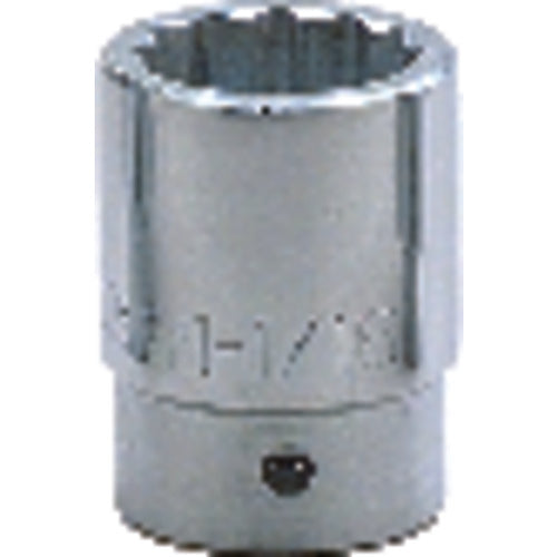7/8″ × 2″-3/4″ Drive-12 Point - Standard Socket - Industrial Tool & Supply