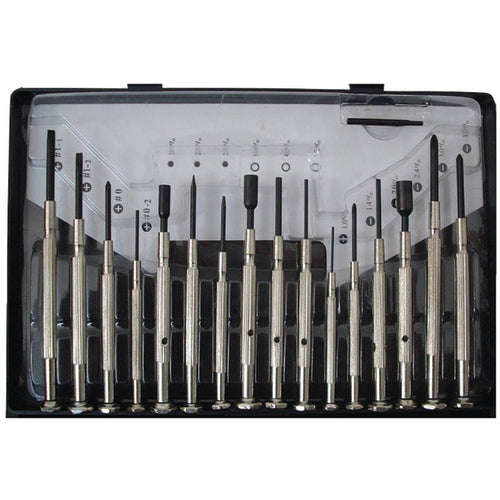 16PC SCREW & NUT DRIVER SET - Industrial Tool & Supply