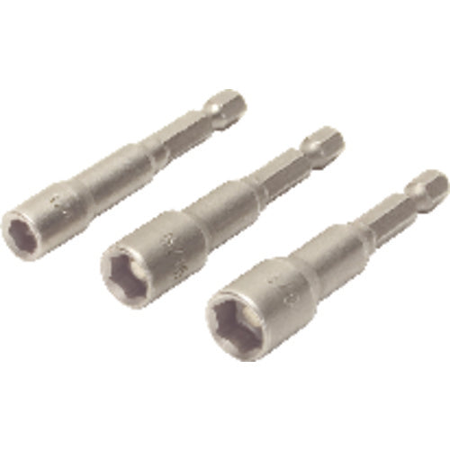 3 Pieces - Magnetic Nut Setter Set - Industrial Tool & Supply