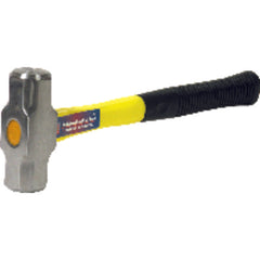 ‎Double Faced Engineers Hammer - 3.0 lbs-16″ Fiberglass Handle - Industrial Tool & Supply