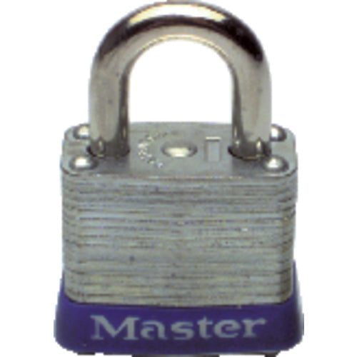Commercial Steel Padlock 1 1/8″ Body Width; Keyed: Different - Industrial Tool & Supply