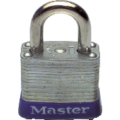 Commercial Steel Padlock 1 1/8″ Body Width; Keyed: Different - Industrial Tool & Supply