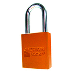 ORANGE ALUM AMERICAN LOCK - Industrial Tool & Supply