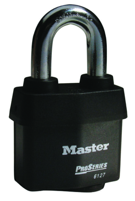 Hi-Vis Aluminum Padlock - 2-5/8'' Body Width; Keyed: Different; - Industrial Tool & Supply