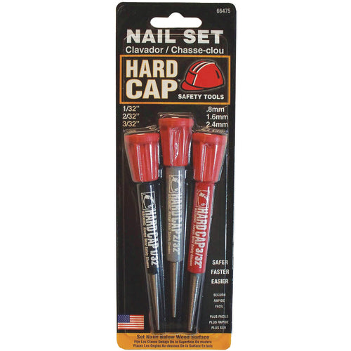 3PC HARDCAP NAIL SET - Industrial Tool & Supply