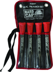 4 Piece Hardcap Pin Punch Set - Industrial Tool & Supply