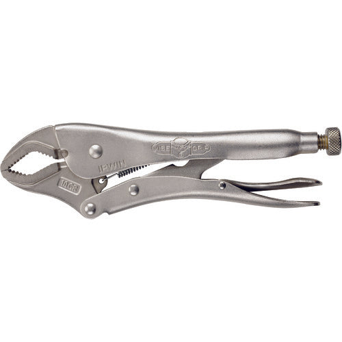Vise-Grip Curved Jaw Locking Pliers - 10CR Plain Grip 1 7/8″ Capacity 10″ Long - Industrial Tool & Supply