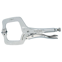 Vise-Grip C-Clamp with Swivel Pads - 6SP Plain Grip 2 1/8″ Capacity 6″ Long - Industrial Tool & Supply