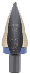 1/4-3/4 Dia. - Cobalt-9-Step Drill - Industrial Tool & Supply