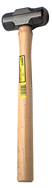 Sledge Hammer -- 20 lb; Hickory Handle; 3'' Head Diameter - Industrial Tool & Supply