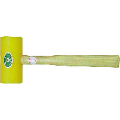 Plastic Mallet - 14 oz Hickory Handle-2 1/8″ Head Diameter - Industrial Tool & Supply