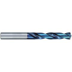#7 Dia. × 6 mm Shank × 40 mm Flute Length × 82 mm OAL, Jobber, 135°, Aqua Revo D, 2 Flute, External, Solid Carbide Drill - Industrial Tool & Supply