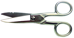 1-7/8" Blade - 5-1/4" OAL - Electrician's Scissors - Industrial Tool & Supply