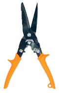 3'' Blade Length - 10-1/2'' Overall Length - Straight Cutting - MultiMaster Snips - Industrial Tool & Supply