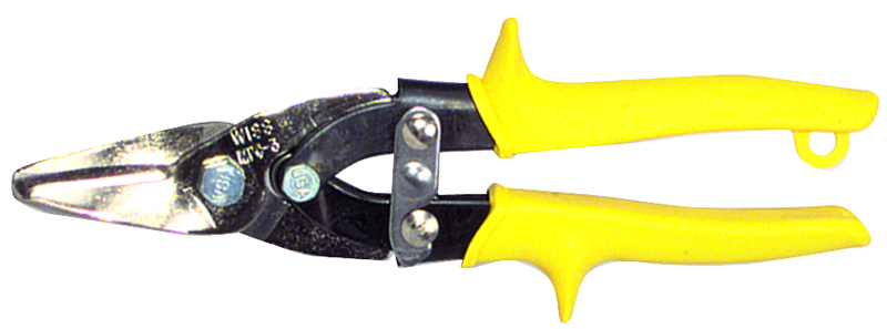 1-3/8'' Blade Length - 9'' Overall Length - Straight Cutting - Metal-Wizz Multi-Purpose Snips - Industrial Tool & Supply