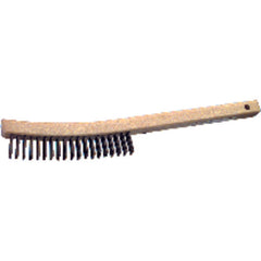 6″ × 14″ - Tempered Steel Hand Scratch Industrial Hand Brush - Industrial Tool & Supply