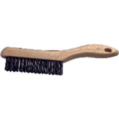 5 1/2″ × 10″ - Tempered Steel Hand Scratch Industrial Hand Brush - Industrial Tool & Supply