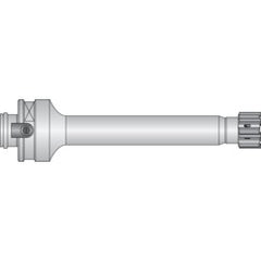 STD ARBOR 004 SERIES MOD SHK ALVAN REPLACEABLE HEAD MANDREL - Industrial Tool & Supply