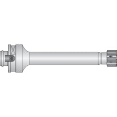 STD ARBOR 007 SERIES MOD SHK ALVAN REPLACEABLE HEAD MANDREL - Industrial Tool & Supply